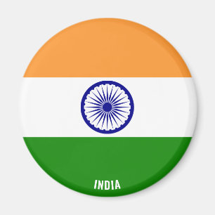 Indische Flagge Charming Patriotic Magnet