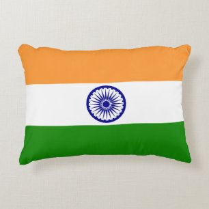 Indische Flagge Dekokissen