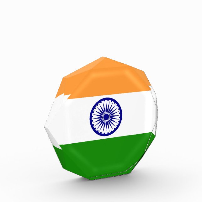 Indische Flagge Fotoblock (Links)