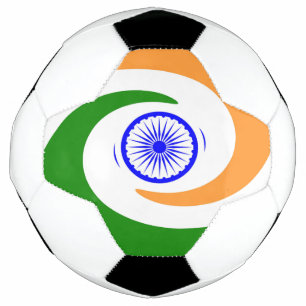 Indische Flagge Fußball