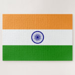 Indische Flagge (Indien) (Südasien) (Bharat)<br><div class="desc">Dieses Design zeigt die Nationalflagge von Indien (offiziell als Republik Indien bekannt), ein Land in Südasien. Indien ist die bevölkerungsreichste Demokratie der Welt. Indien grenzt im Westen an Pakistan, im Norden an China, Nepal und Bhutan und im Osten an Bangladesch und Myanmar. Im Indischen Ozean liegt Indien in der Nähe...</div>