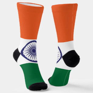 Indische Flagge Socken