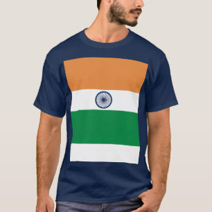 Indische Flagge T-Shirt