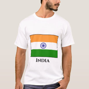 Indische Flagge T-Shirt