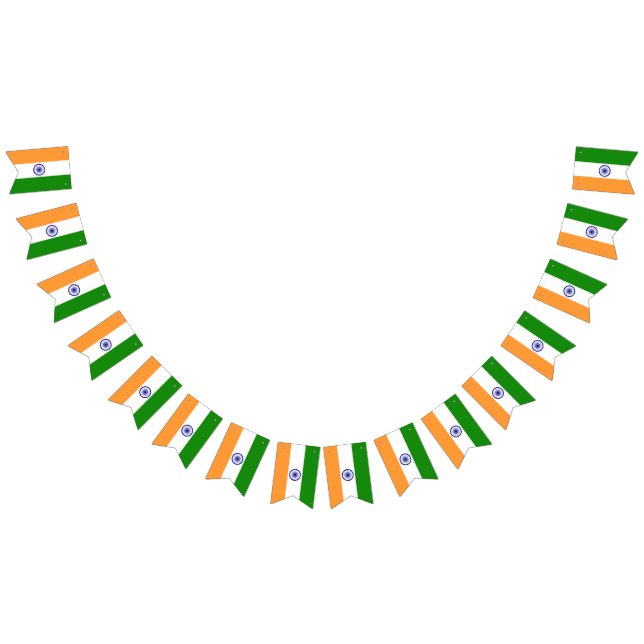 Indische Flaggenammer Wimpelkette (Alle)
