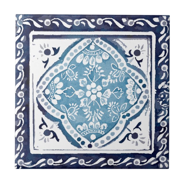 Indische Fliese 3 (Vorderseite)