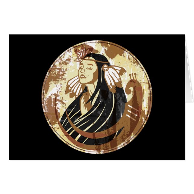 Indische Frau (Vorderseite (Horizontal))