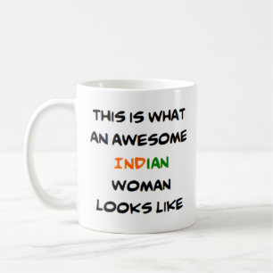 indische Frau, phantastisch Kaffeetasse