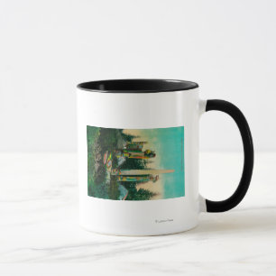 Indische Gräber und Totems im Staat Alaska Tasse