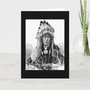 Indische Hauptgrüßkarte Karte