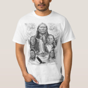 Indische Häuptlinge Maßgeschneiderte Mens T-Shirt