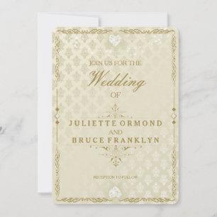 Indische Hochzeit III - Einladungskarte