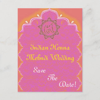 indische Hochzeit Save The Date