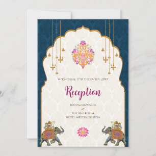 Indische Hochzeitseinladung Digital Hindu Wedding Einladung