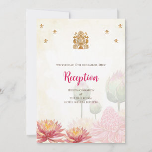 Indische Hochzeitseinladung Digitale Hindu-Hochzei Einladung