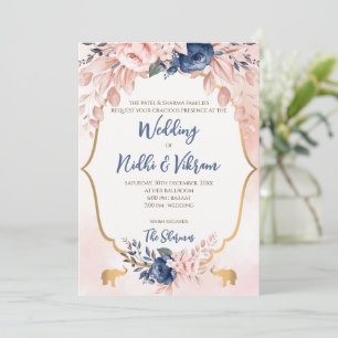 Indische Hochzeitseinladungen & hinduistische Hoch Einladung