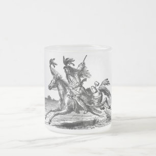Indische Horseback-Tasse Mattglastasse