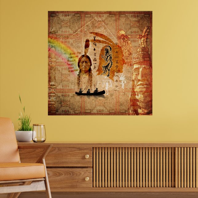 Indische Impressionen Poster (Wohnzimmer 2)