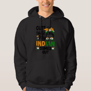 Indische Indianerflagge Niedlich, bis meine Indian Hoodie