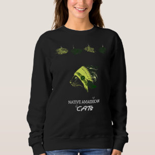 Indische Katzen Indische Indische Katzen Niedlich Sweatshirt