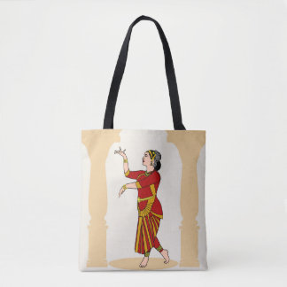 Indische Klassik Dance Pose Tasche