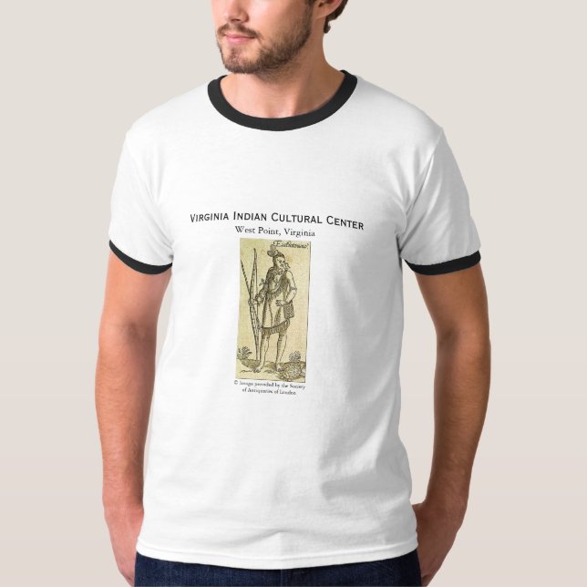 Indische kulturelle Mitte Virginias T-Shirt (Vorderseite)