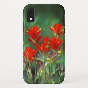 Indische Malerei mit Pinsel - Originelle Blume Case-Mate iPhone Hülle
