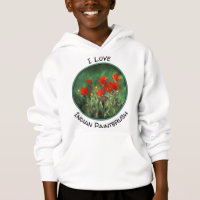Indische Malerei mit Pinsel - Originelle Blume