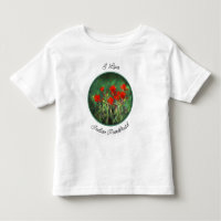 Indische Malerei mit Pinsel - Originelle Blume