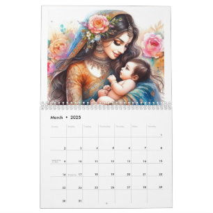 indische Mamas Kalender