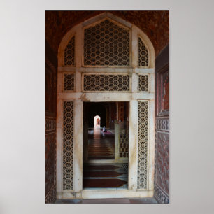 Indische Moschee - Reisefotografie Poster