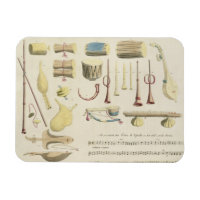 Indische Musikinstrumente, Platte 23 von "Orienta