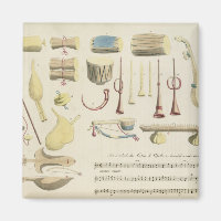 Indische Musikinstrumente, Platte 23 von "Orienta