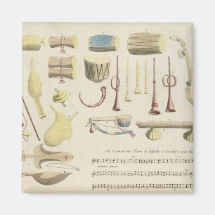 Indische Musikinstrumente, überziehen 23 von Magnet