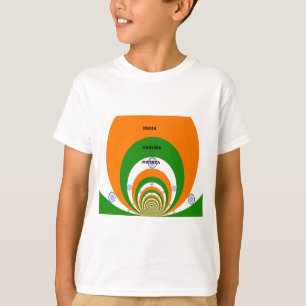 Indische Nationalfarben-Design mit "Hakuna Mat T-Shirt