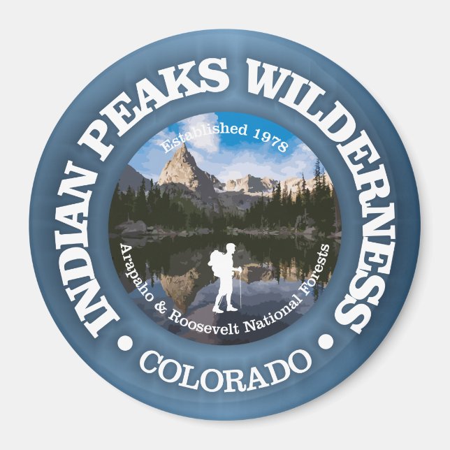 Indische Peaks Wilderness Magnet (Vorne)