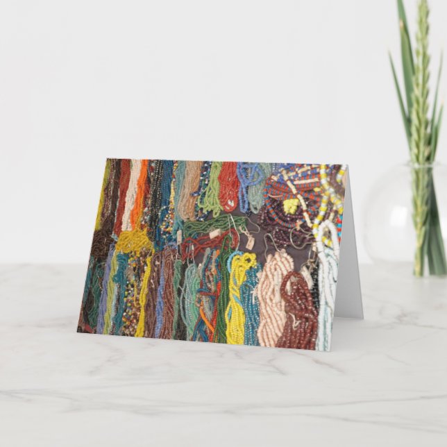 Indische Perlen Karte (Vorderseite)