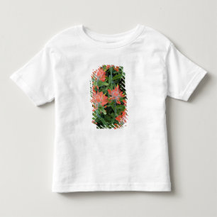 Indische Pinselblumen-Wildblumen im Many Kleinkind T-shirt
