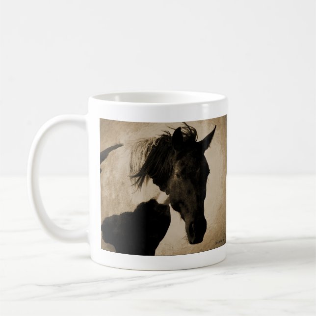 Indische Pony-Tasse Kaffeetasse (Links)