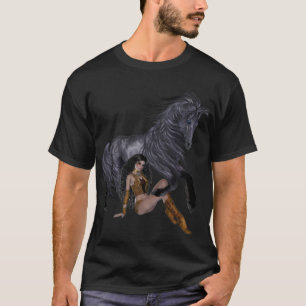 Indische Prinzessin und Hallion-Shirt T-Shirt