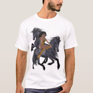 Indische Prinzessin und Hallion-Shirt T-Shirt