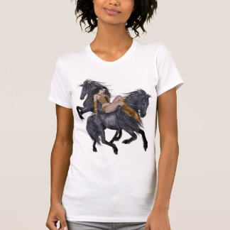 Indische Prinzessin und Hallion-Shirt T-Shirt
