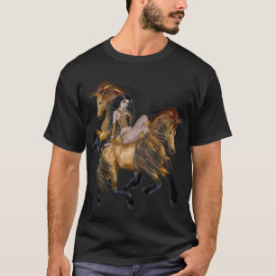Indische Prinzessin und Hallion-Shirt T-Shirt