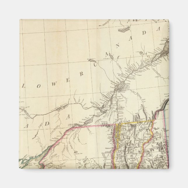 Indische Siedlungen in Nordamerika 5 Magnet (Vorne)