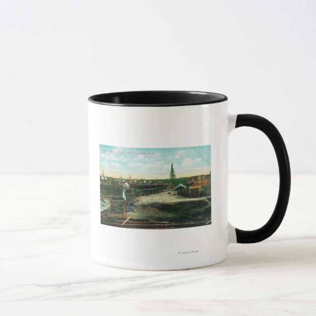 Indische Stadt am Yukon RiverAnvik, AK Tasse (Rechts)