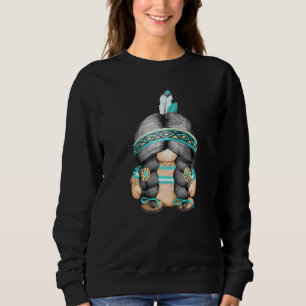 Indische Stammesmotif Niedliche Indianergemeinscha Sweatshirt