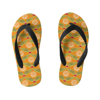 Indische Traditionelle Illustration Muster. Kinderbadesandalen