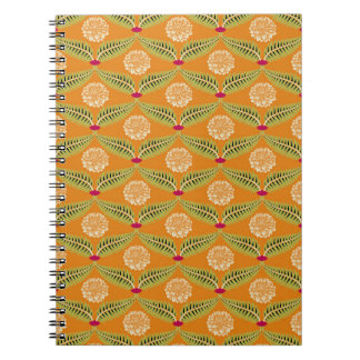 Indische Traditionelle Illustration Muster. Notizblock