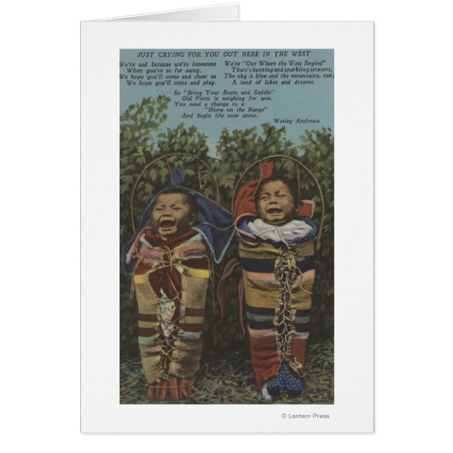 Indische Twins in Paposes & "Just Cry �" (Vorne)