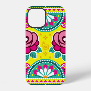 Indische und pakistanische LKW-Kunst nahtlos lang  iPhone 12 Hülle